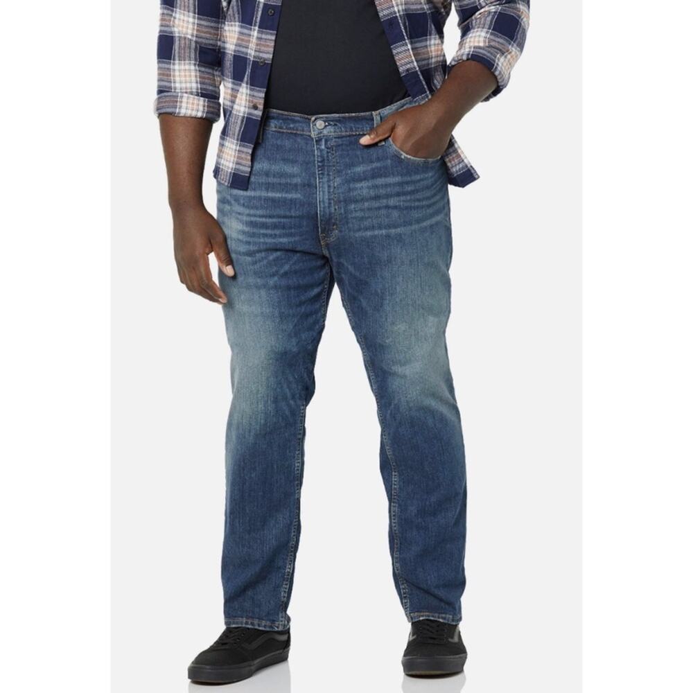 Levi’s Mens distressed blue jeans 34x34